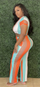 “Caramel Mint” 2 Piece Pants Set