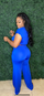 “Give Em Blu’s” 2 Piece Pants Set