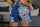 Dark Blue Distressed Short