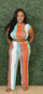 “Caramel Mint” 2 Piece Pants Set